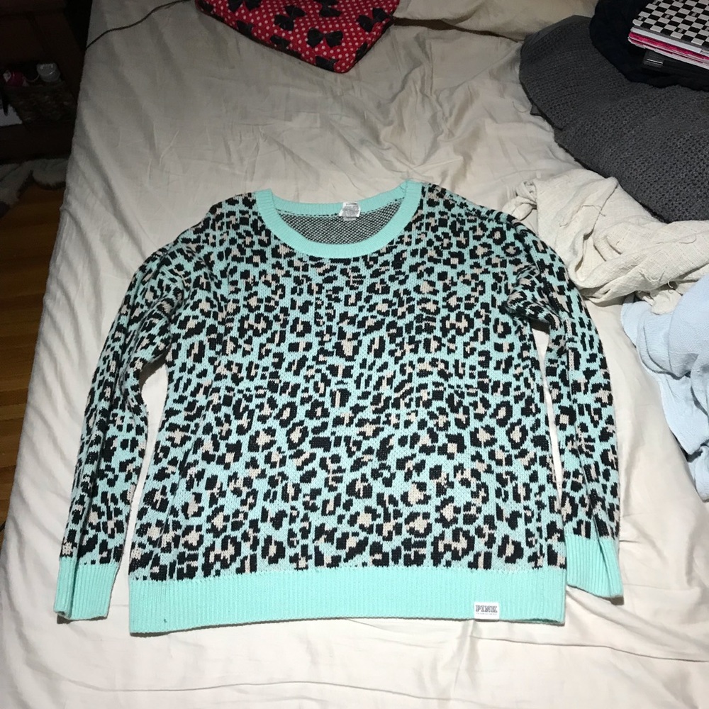 Victoria’s Secret pink knitted sweater